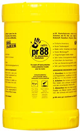 rath's pr88-1,6 Liter-Spenderkartusche - schützt die Hände und Unterarme vor öligem, fettigem oder stark anhaftendem Schmutz und erleichtert dadurch das Reinigen der Hände