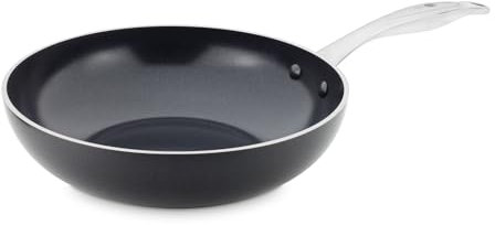 GreenPan Brussels Ceramic Non-Stick Frying Pan - 30 cm, Black