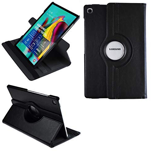 COOVY® 2.0 Custodia per Samsung Galaxy TAB S5e 10.5 SM-T720 SM-T725 SMART 360° GRADI DI ROTAZIONE COVER SUPPORTO PROTEZIONE CASE Auto Sveglia/Sonno | nero