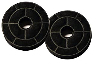 Aktivkohle Filter (2 Stück) PRAF100 wie AF100 Amica KF17146 - FWK160 - KKT-KOLBE K100