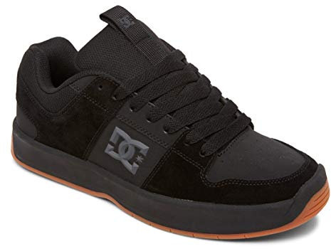 DC Shoes Herren Lynx Zero - Leather Shoes Sneaker, Schwarz, 42.5 EU