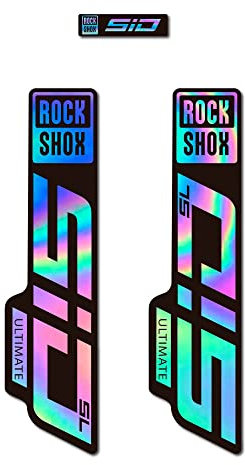 Autocollants compatible avec de fourche de vélo Rock Shox SID Ultimate SL 2021