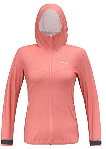 SALEWA Damen Puez Aqua 4 PTX 2,5l W Jacke, Lantana Pink, 42