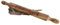 D.O.M. Teigroller/Nudelholz aus Olivenholz mit Gravur Hausordnung Breite ca. 35 cm