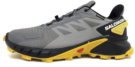 Salomon Supercross 4 GTX M Sportschuhe Herren Wanderschuh Grau Wandern, Schuhgröße:EUR 45 | UK 10.5