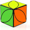 Roxenda Speed Zauberwürfel, Irregular Puzzle Magic Cube Maple Leaf Cube, 3D Puzzle Cube for Children,Smooth Fast Cube Sequential Brain Teaser Toys for Fast Cubing Fun (Irregular Zauberwürfel)
