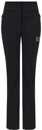 Emporio Armani EA7 Technische Skihose für Damen – 6RTP03, Schwarz , XS