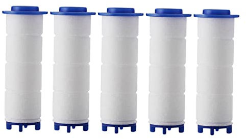 Gadpiparty 5St Dusche Filter Baumwolle duschkopf mit filter duschkopf filter shower filter duschfilter Aktivkohle Düse filter Element Wasserfilter Filterschwamm PP Baumwolle Weiß