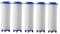 Gadpiparty 5St Dusche Filter Baumwolle duschkopf mit filter duschkopf filter shower filter duschfilter Aktivkohle Düse filter Element Wasserfilter Filterschwamm PP Baumwolle Weiß