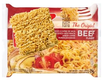 Variety of Original Flavoured Oriental Instant Noodles Packets 85g (20 Packs, Beef)