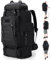 LYtech 100L Wanderrucksack Herren Damen Reiserucksack Große Trekkingrucksack Outdoor Camping Rucksäcke Wasserdicht Wanderrucksack Backpacker Rucksack Geschenke Für Wandern Bergsteigen Camping Reisen