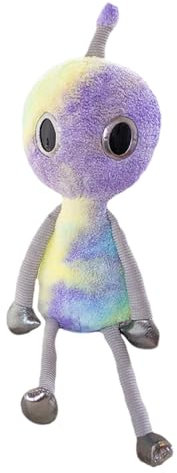 Alien-Stofftier, süßer Alien-Plüsch, langbeinige Alien-Puppe, anschmiegsames -Alien, Animationsfans und Puppenspielzeug, Alien-Kreatur-Kissen für Zuhause, Kinder, Mädchen und