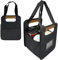 Porte-gobelet à bagages – 20 x 20 x 18 cm – Porte-gobelet portable | Porte-bagages pliable avec poignée pour valise | Porte-gobelet pliable pour téléphone portable, cartes
