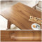 VEELIKE Papier peint aspect bois de teck marron - Papier peint autocollant vintage pour meubles - Aspect bois - 40 cm x 300 cm - Film décoratif pour salon, table à manger, bureau, armoire - Film