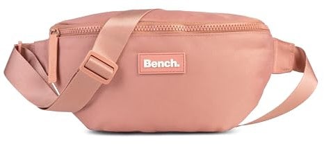 Bench Nova Damen und Herren Bauchtasche Gürteltasche Hüfttasche Handytasche, Altrosa, 25 x 14 x 8,5 cm
