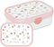 Mepal – Boîte à déjeuner personnalisée avec prénom pour enfant (Campus Little Dutch, motif Fleurs & Papillons) – avec compartiment bento et fourchette – sans BPA, passe au lave-vaisselle