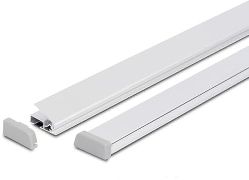 Generisch Alu Posterschiene Posterleiste Klapprahmen Klemmschiene Plakathalter (Breite: 100 cm)