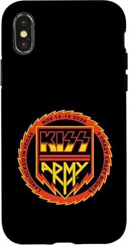 Offizielle Exklusive KISS Army Binnenschloss-Event Hülle für iPhone X/XS