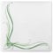 Sovie HORECA Serviette ALEX | Linclass® Airlaid 40x40 cm | Elegant Hochwertig Hochzeit Feier Geburtstag | 50 Stück | (Grün)