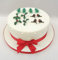 Christmas Cake/Yule Log Toppers Holly Leaf - Christmastree - Robin - x 4 Each Decorations