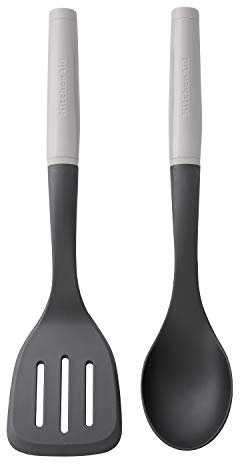 KitchenAid Classic Set di Attrezzi in plastica, Nylon, Grigio