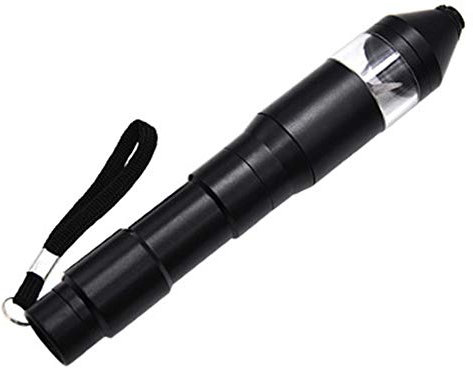 LUCKFY Herb Tabacco Grinders Metal Portable Electric Tobacco Grinder Herb Spice Grinder Mini Handheld Tabacco Grinder,Black