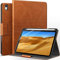 AUAUA Étui pour iPad Mini 7/6 (8,3 2024/2021) avec Porte-Crayon, Mise en Veille/réveil Automatique, Cuir PU (Marron)