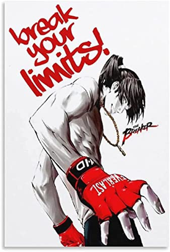 Enartly Leinwand Druck Poster Manhwa Koreanisch Der Brecher Poster Dekoration Wohnzimmer Schlafzimmer Malerei 60x80cm Kein Rahmen