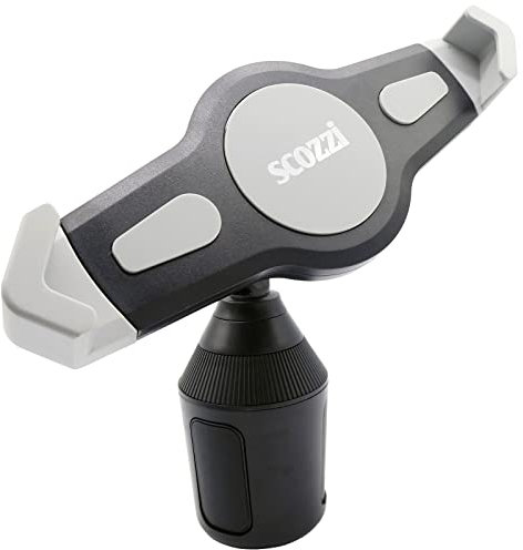 scozzi Tablethalterung Auto Getränkehalter Tablet Halterung Halter zB kompatibel mit Apple iPad,Lenovo,Samsung Galaxy Tab S9 S8 S7 S6 A7 A E P12 P11 13 11 M10 M8 FE Lite Air Mini Plus Pro