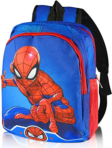 Newtic Spiders Kinder Rucksack, Spiders Rucksack, Schulrucksack Jungen, Einstellbare Kindergarten Buch Taschen Grundschule für Junge Mädchen Buch im Rucksac