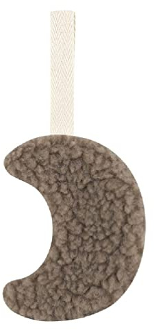 MISUVRSE Schnullerkette Plüsch-Anhänger Brustwarzen-Lanyard Anti-Verlust-Schnuller-Clip süßes Mond-Ornament Babybett-Dekorationen Stillzubehör Beißring-Clip Baby-Mädchen-Beißring-Clip