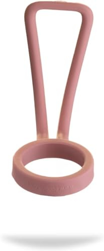 onegreenbottle BOTL Sloop Bottle Carrier - Rose Pink Silicone Handle for Bottles, Bottle Carrier, Carry Handle fits Evolution, Classic Tough, Classic Curvy and Life Collection Bottles