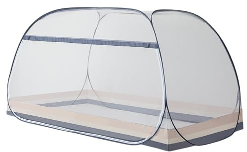 Moustiquaire Pop Up Tent, tente de lit, moustiquaire portable avec fond, moustiquaire d'extérieur (193 x 99 x 150 cm)