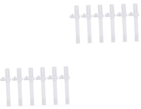 HAWILLOSCH 12Pezzi Beccucci in Silicone per Bottiglie d Cannucce Riutilizzabili per Borracce Design e Adatti Diverse Tipologie Bottiglie