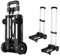 Folding Trolley, 2 Räder, 50Kg/110lbs Faltbarer Transportkarren Handwagen, Leichtgewichtiger Kompakter und Langlebiger Aluminiumlegierungs Sackkarren für Gepäck, Einkaufen, Reisen