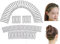 5er unsichtbares Haar Hoop Haarband - Haarreif Haarnadel Stirnband Haarspangen Styling Haarschmuck für Outdoor Sports Yoga