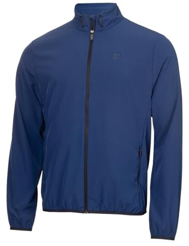 Calvin Klein Mens Motion Full Zip Lightweight Jacket - Ink - L