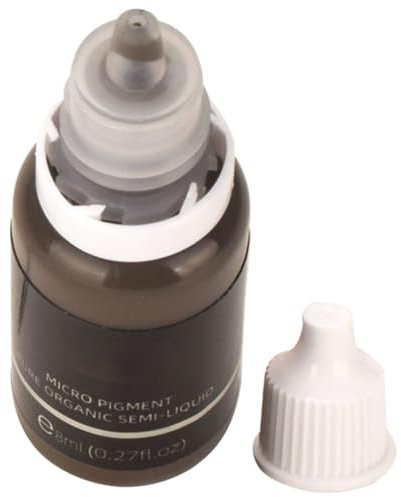 CANIGHT Pigmento De Cejas Semipermanente Tinta Micropigmentación Fácil De Aplicar y Almacenar