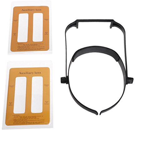 Stirnband Lupe Mit 4 Objektiven 1 6x 2 0x 2 3 Vergrößerung Glass Rep Tool Geburtstag Für Vater Männer Langlebig