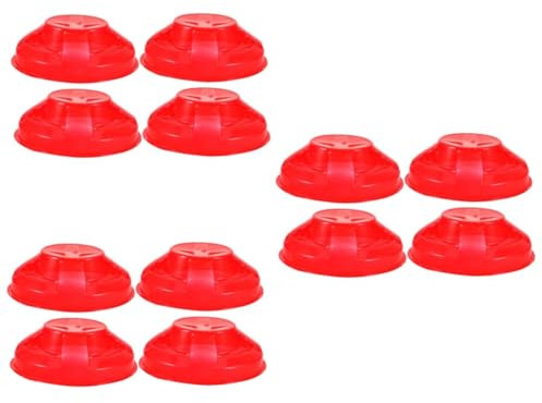 SHINEOFI 3 Sätze Abdeckung Staubschutz Für Feuermelder Schutzhaube Für Rauchwarnmelder Installieren Für Zuhause Büro Und Gewerbe 4 Stück * 3