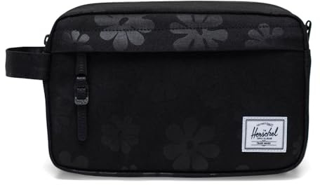 Herschel Unisex Chapter Travel Kit Organizer:, Schwarze Sonnenblumen