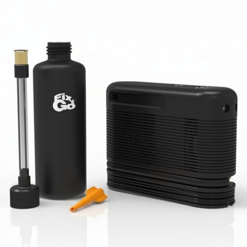 Fix&Go MicroAir Kit Riparazione Pneumatici Moto 12V Cablato con Sigillante