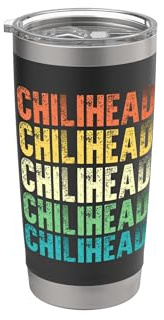 Chilihead - Bunt Doppelwandiger Edelstahl-Thermobecher