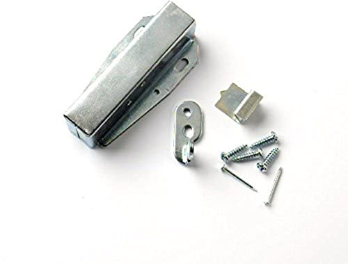 Merriway BH05860 Push-Push Cupboard Doors and Loft Hatch Touch Latch Catch BZP