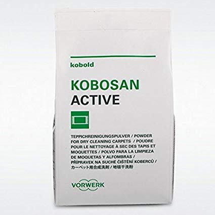 Vorwerk Folletto 5 BUSTE KOBOSAN ACTIVE 500 GRAMMI POLVERE TAPPETI ORIGINALE VORWERK