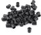 Walfront 50pcs Douilles Lampe Ample LED Cunéiforme en Plastique 3mm 5mm 8mm 10mm(8mm)