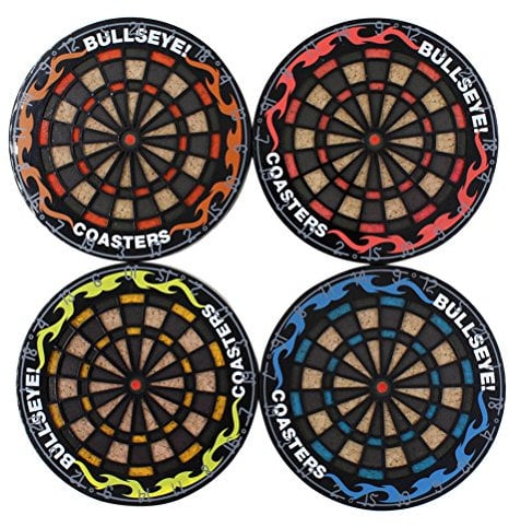 BESTonZON Untersetzer, 4 St¨¹ , Tassenmatte, runde Schneidmattenkissen, kreatives -Modell (10,4 x 10,4 x 0,6 cm)