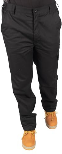 Himalayan H818 Mens Active Work Trouser, Black, Waist 32, Leg 31