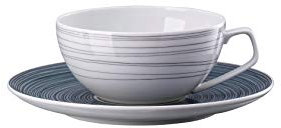 Rosenthal 11280-403261-14640 TAC Gropius Stripes 2.0 Teetasse 2tlg (1 Set)