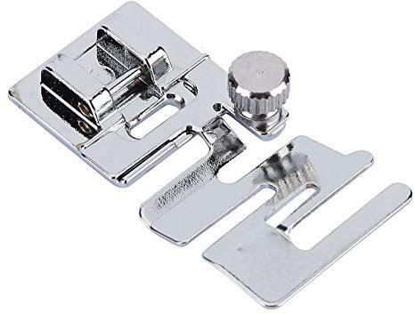 Pieds-de-biche universels pour Machine à Coudre, Pieds-de-biche en métal compatibles avec Les Pieds à Ourlet roulé Pièces de Machine à Coudre multifonctionnelles Support de Pied Domestique